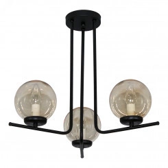 Светильник потолочный НПБ 01-3х40-225 Е14 Лоу 131 черн.муар(Плафон 7590)  [ИМ]