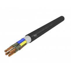 Кабель силовой ВВГнг(А)-FRLS 5х50 (N.PE)-1 черный многопроволочный (барабан) Кабель силовой ВВГнг(А)-FRLS 5х50 (N.PE)-1 черный многопроволочный (барабан)