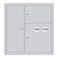 Щит этажный 2 кв. слаботочка слева (1000х950х160) Basic