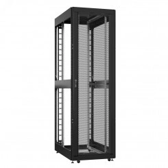 Шкаф серверный 52U 800х1200 передняя дверь: двустворчатая глухой металл IP51. задняя дверь: без. боковые панели: без. цвет: черный RAL9005 