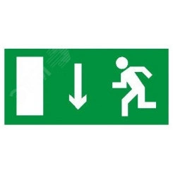 Пиктограмма ПЭУ 091/092 Указатель двери левосторонний/правосторонний (260х130) РС-M /комплект, 2шт./ MIZAR STANDARD