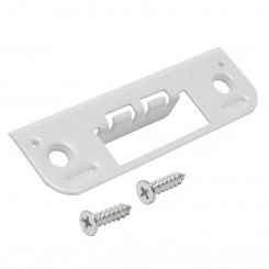 Планка ответная АЛЛЮР 045 WW белый для финских дверей Планка ответная АЛЛЮР 045 WW белый для финских дверей