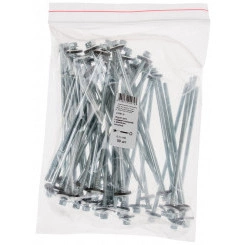 Саморез для сэндвич-панелей 6.3х160 с двойной резьбой (50шт) Саморез для сэндвич-панелей 6.3х160 с двойной резьбой (50шт)