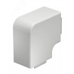Крышка плоского угла кабельного канала WDKH 60x90 мм (ABS-пластик,белый) Крышка плоского угла кабельного канала WDKH 60x90 мм (ABS-пластик,белый)