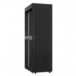 Шкаф серверный 52U 800х1000 передняя дверь: протект IP41. задняя дверь: одностворчатая перфорированная IP20. боковые панели: без. цвет: черный RAL9005 