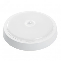 Светильник светодиодный ДБО-25w с датчиком 6500К 2000Лм круглый белый Светильник светодиодный ДБО-25w с датчиком 6500К 2000Лм круглый белый