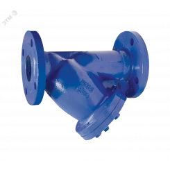 Фильтр сетчатый IS16 чугунный DN200 PN16 со сливной пробкой, фланцевый