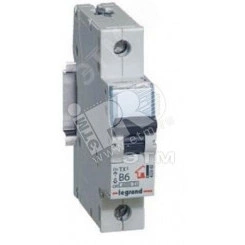 Выключатель автоматический однополюсный 20А C TX3 6кА/10кА Выключатель автоматический однополюсный 20А C TX3 6кА/10кА