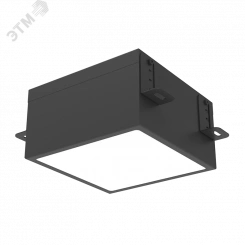 Светильник светодиодный ДВО-24Вт 3000К IP54 DL-Grill DALI Черный