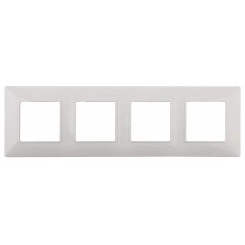 Рамка на 4 поста, Эра Elegance, белый, 14-5004-01
