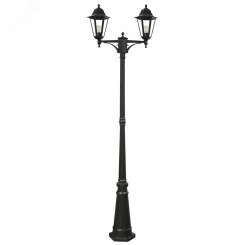 Светильник НТУ-2х100w столб-2,2м.Е27,IP44,чер. Feron Светильник НТУ-2х100w столб-2,2м.Е27,IP44,чер. Feron