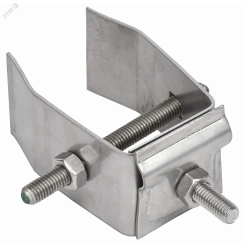 Держатель проводника круглого 6-10мм для конструкций h=70мм оцинкованная сталь IEK Держатель проводника круглого 6-10мм для конструкций h=70мм оцинкованная сталь IEK