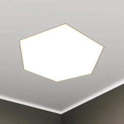 Светильник светодиодный RVE-LBX-HEXA-1246-VG (Шестиугольник 1246х1085х130мм 102Вт встраиваемый под шпаклевку 4000K Белый) Светильник светодиодный RVE-LBX-HEXA-1246-VG (Шестиугольник 1246х1085х130мм 102Вт встраиваемый под шпаклевку 4000K Белый)