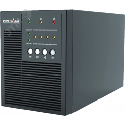 ИБП МИНИ 700,Online, Rack, фаза 1/1,700ВА/560 Вт, LED, RS-232, RJ-45/RJ-11, Защита от всплесков и перенапряжений, АКБ 1х9Ач, SCHUKOx3