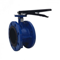 Затвор дисковый поворотный Ду 65 Ру10/16 фланцевый чугунный с рукояткой диск чугун манжета EPDM Затвор дисковый поворотный Ду 65 Ру10/16 фланцевый чугунный с рукояткой диск чугун манжета EPDM