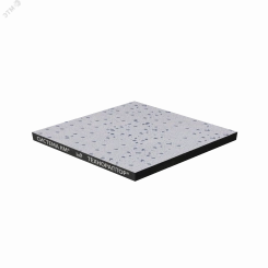 Панель из сульфата кальция 36/600/600 низ-стальной лист/верх-антистатический ПВХ/цвет 07