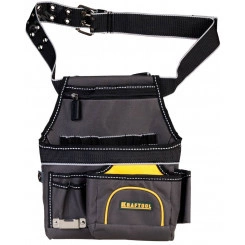 Сумка ''INDUSTRIE'' поясная с ремнем, 9 карманов, петля для крепления рулетки Сумка ''INDUSTRIE'' поясная с ремнем, 9 карманов, петля для крепления рулетки