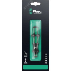 Рукоятка-держатель 816 R с быстрозажимным патрон Rapidaptor для бит 1/4 C/E 6.3 119 мм с держателем-еврослот