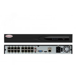 Видеорегистратор IP до 32-каналов, 192 Мб/с, 12Мп, 2хSATA HDD 3.5 Видеорегистратор IP до 32-каналов, 192 Мб/с, 12Мп, 2хSATA HDD 3.5