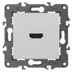 Розетка HDMI, Эра Elegance, белый, 14-3114-01