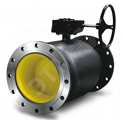 Кран шаровой фланцевый стандартнопроходной под редуктор/электропривод DN 100 PN 25 Ст.20 Кран шаровой фланцевый стандартнопроходной под редуктор/электропривод DN 100 PN 25 Ст.20