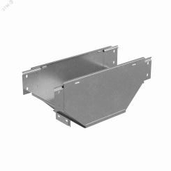 Т-отвод вертикальный 100х400 мм вниз c разворотом трассы на 90 гр. ПЛЮС HD