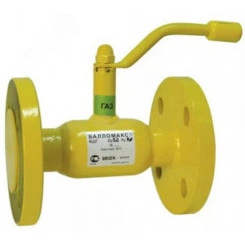 Кран шаровой КШГ 70.103.040 стальной для газа станд. проход DN 040 PN 16 фланцевый с рукояткой Кран шаровой КШГ 70.103.040 стальной для газа станд. проход DN 040 PN 16 фланцевый с рукояткой