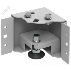 Уголок цоколя h=100мм регул. серая by ZPAS (4шт/компл) Уголок цоколя h=100мм регул. серая by ZPAS (4шт/компл)
