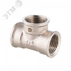 Тройник ВВВ 1'х1'х1' никелированный