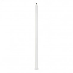 Универсальная колонна алюминиевая с крышкой из алюминия 1 секция, высота 2,77 метра, с возможностью увеличения высоты до 4,05 метра, цвет белый