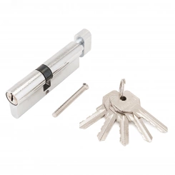 Механизм цилиндровый для врезных замков, Стандарт Z.I.80В-5K (35Bx10x35) CP хром Механизм цилиндровый для врезных замков, Стандарт Z.I.80В-5K (35Bx10x35) CP хром