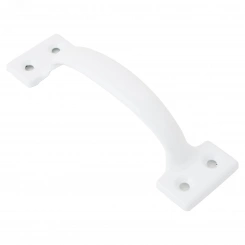 Ручка-скоба Кунгур РС-120 белая б/ш Ручка-скоба Кунгур РС-120 белая б/ш