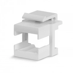 Вставка формата Keystone Jack, для проходного адаптера SC или Duplex LC Вставка формата Keystone Jack, для проходного адаптера SC или Duplex LC