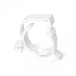 Опора 20 мм PPR, с креплением, белая