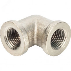 Угольник ВВ 1/4' никелированный