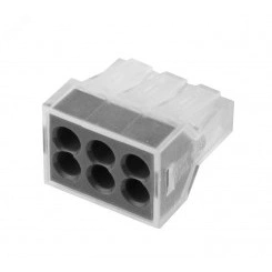 Клемма строительно-монтажная 8*2,5 мм2 BLOX (50 шт/уп) Клемма строительно-монтажная 8*2,5 мм2 BLOX (50 шт/уп)