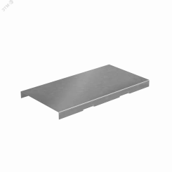 Крышка угла верт. внеш. 100 мм с разворотом трассы на 90 гр. ПЛЮС