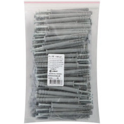 Дюбель-гвоздь 8х80 потайной бортик, нейлон (100шт) Дюбель-гвоздь 8х80 потайной бортик, нейлон (100шт)