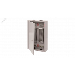 Бокс настенный распределительный на 30 плинтов металлический с замком Бокс настенный распределительный на 30 плинтов металлический с замком