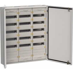 TITAN 5 Корпус металлический ЩРн-216 (3х72) 960х830х140 IP54 серый (две двери)