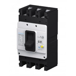 Автоматический выключатель в литом корпусе типа HGM, типоразмера 400AF, арт.HGM400E3PT4S0000C00350F (350А, 38кА, 3 полюса, регулируемый термомагнитный расцепитель, переднее подключение)