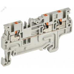 Колодка клеммная CP-MC 3 вывода 1,5мм2 серая IEK