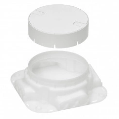 Монтажная коробка для заливки в бетон (65 мм) пластик Монтажная коробка для заливки в бетон (65 мм) пластик