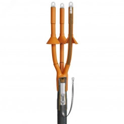 Муфта кабельная концевая 3КНТп-10-150/240 (Б) (пайка) Муфта кабельная концевая 3КНТп-10-150/240 (Б) (пайка)