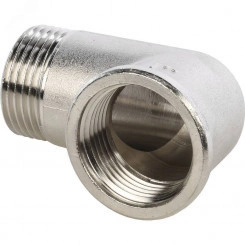 Угольник НВ 1' никелированный