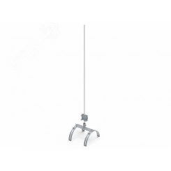 Молниеприемник на круглый конёк H-1000, для защиты надстроек/оборудования на кровле. Материал - нержавеющая сталь. Молниеприемник на круглый конёк H-1000, для защиты надстроек/оборудования на кровле. Материал - нержавеющая сталь.