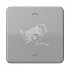 Клавиша для одинарной кнопки BCU серая Клавиша для одинарной кнопки BCU серая