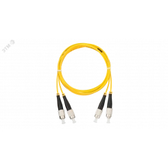 Шнур оптический соединительный SM 9/125 OS2 FC/UPC-FC/UPC двойной LSZH