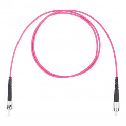 Шнур оптический коммутационный (патч-корд), FC-ST симплекс simplex OM4, нг(А)-HF, маджента, 15 м Шнур оптический коммутационный (патч-корд), FC-ST симплекс simplex OM4, нг(А)-HF, маджента, 15 м