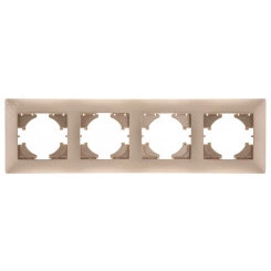 GUSI Bravo РАМКА 4-местная, цвет золото.